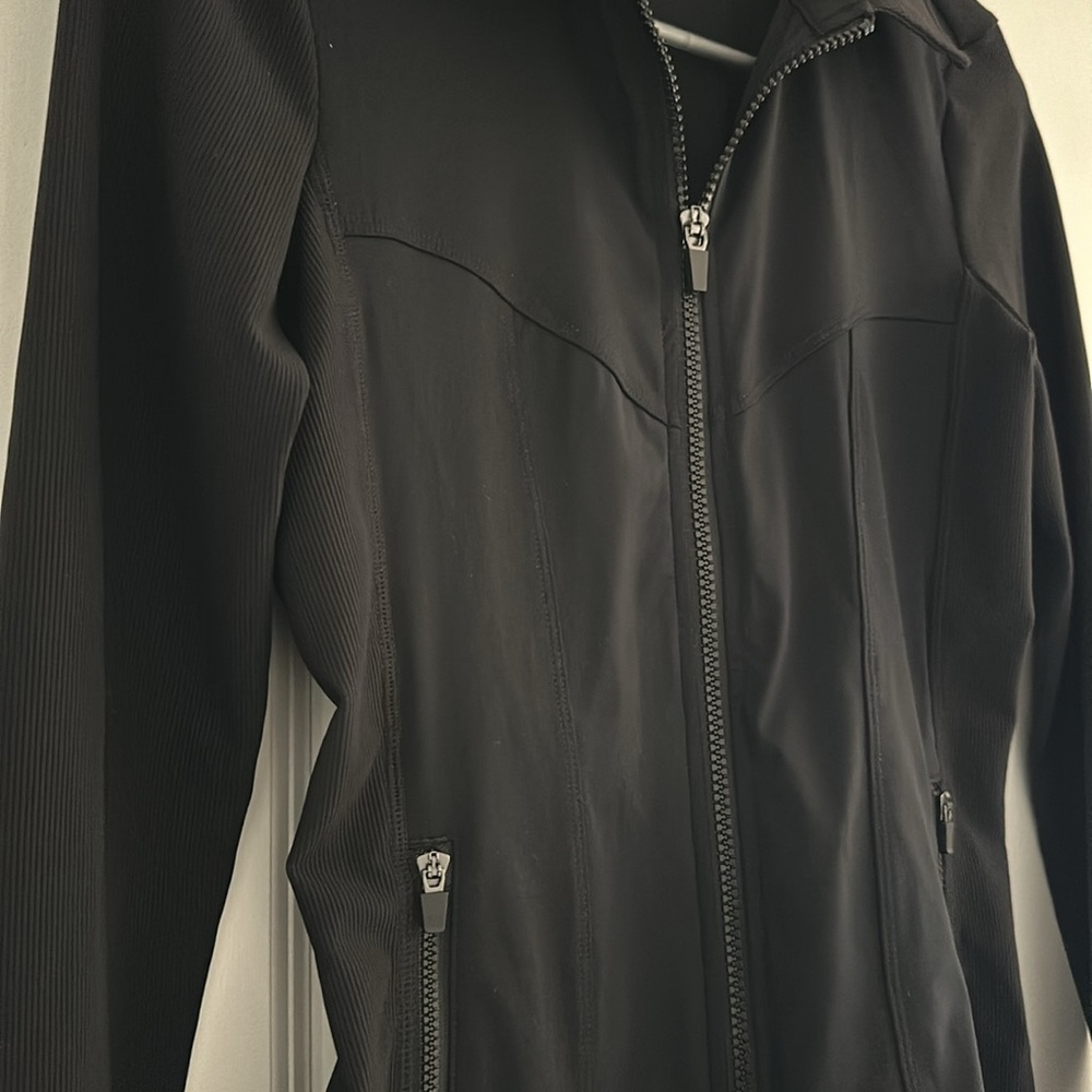 All Access Bandier mix media full zip jacket